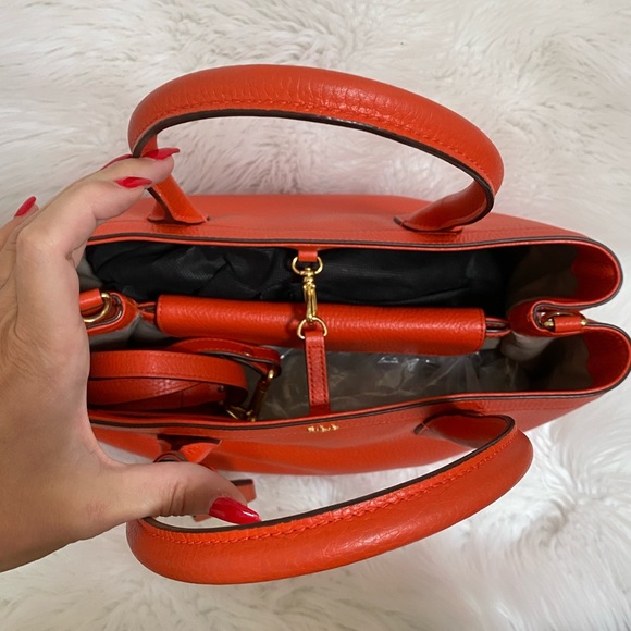 Ralph Lauren Neon Orange Bag - Picture 7 of 8